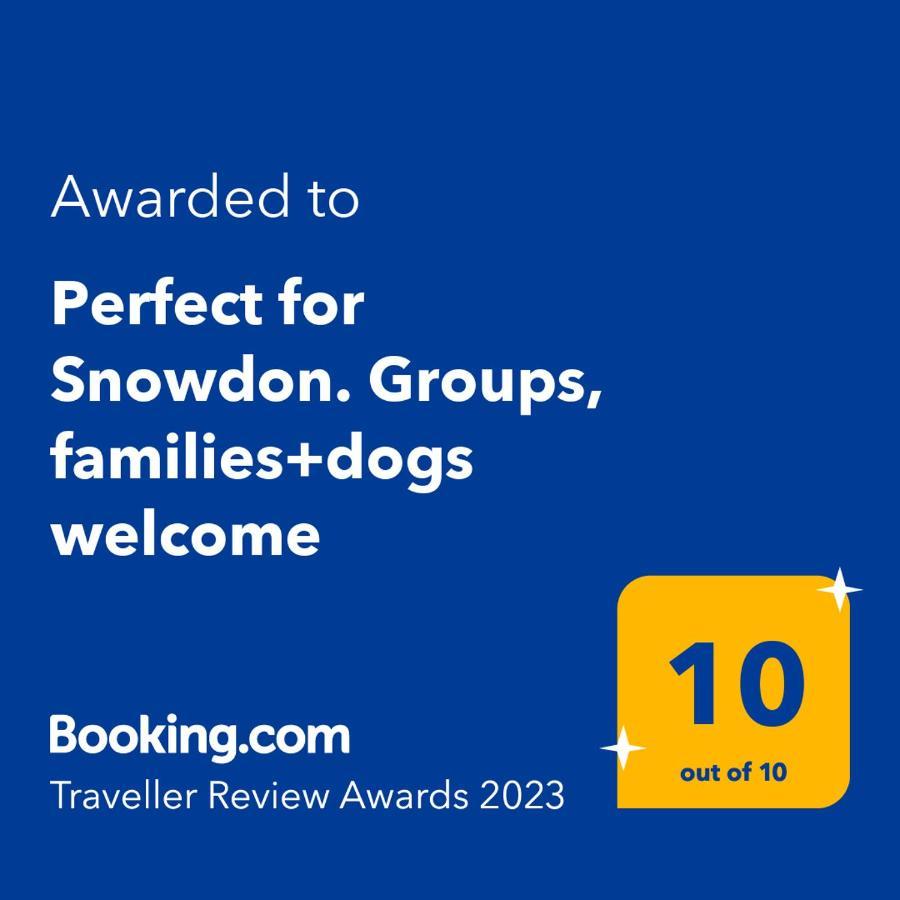 לאנבריס Perfect For Snowdon. Groups, Families+Dogs Welcome מראה חיצוני תמונה